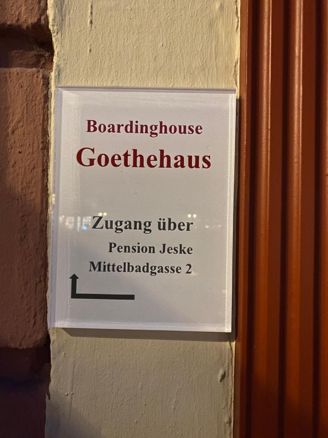 Boardinghouse Goethehaus Appartement Heidelberg
